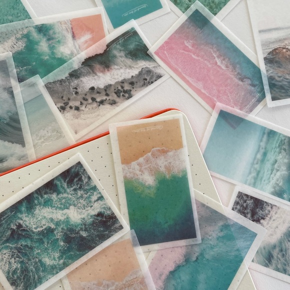 🌻10/$10🌻 24 pcs Aesthetic Bullet Journal Stickers - Picture 8 of 8